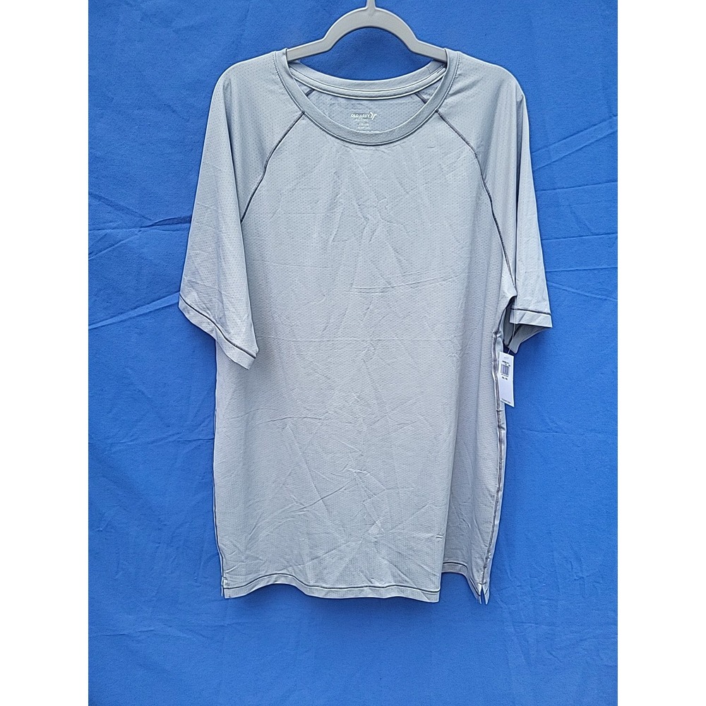old navy active go dry cool light gray‎ xxl 18 kids shirt nwt lightweight sports